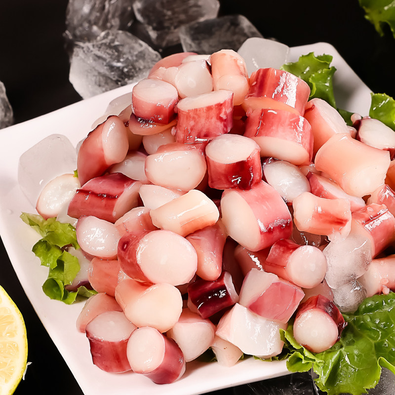 新鲜章鱼小丸子原料鱿鱼块商用冷冻章鱼粒八爪鱼足日料海鲜5斤,水产肉类/新鲜蔬果/熟食,冷冻章鱼,淘宝优惠券,粉丝福利购,淘宝优惠卷