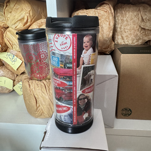 2003年星巴克8盎司自创杯随行杯支持个性化定制DIY照片拼贴设计