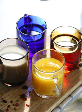 DURALEX多莱斯钢化玻璃美式咖啡杯复古欧式水杯高级感家用马克杯