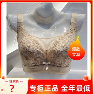 正品奥维丝丽文胸2369大胸显小CC罩夹棉能量杯上托收副乳定型DE杯