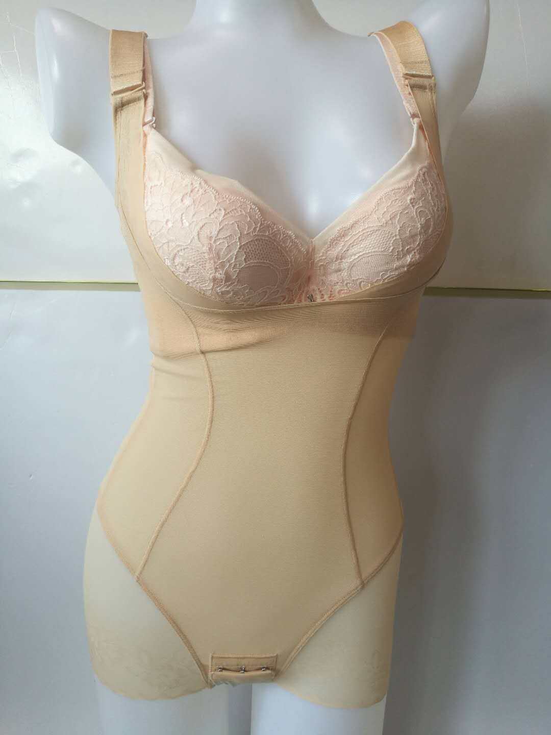 夏薄款奥维丝丽282811三角塑身连体衣收腹收胃美背提臀美体衣