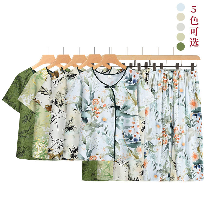 休闲套装老人衣服女装