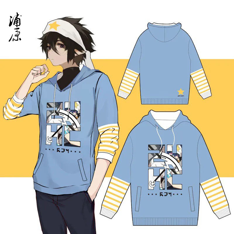 凹凸世界周边卫衣安迷修雷狮帕洛斯动漫联名二次元外套秋冬衣服