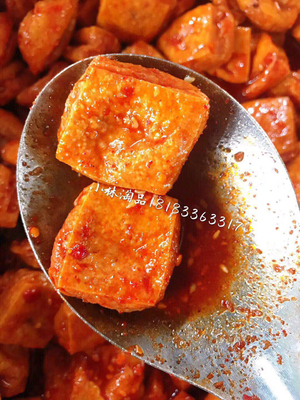 小林淘品凉拌麻辣豆腐干块块坨