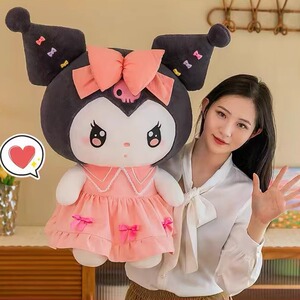 可爱库洛米玩偶美乐蒂公仔抱枕