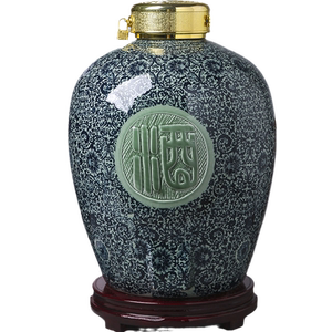 景德镇陶瓷坛子仿古家用密封酒壶