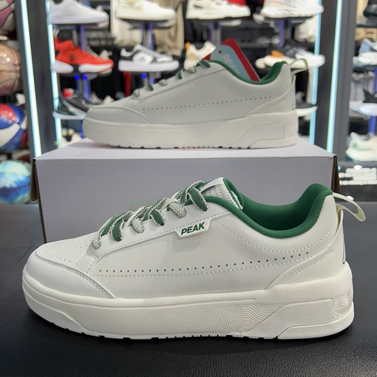 匹克态极踩屎感白搭文化鞋男款2024夏季防滑耐磨板鞋et42367b