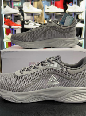 匹克男女轻便舒适休闲鞋防滑运动2024透气户外态极跑鞋 ET42717J