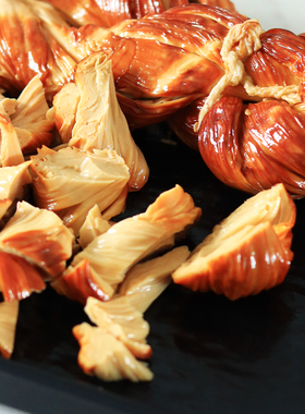 五香熏卤油豆皮干豆腐卷东北特产吉林千张腐竹零食豆制品素肉素鸡