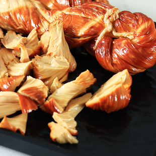 五香熏卤油豆皮干豆腐卷东北特产吉林千张腐竹零食豆制品素肉素鸡