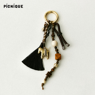 龚俊同款Picnique木马雕塑钥匙链/包挂/项链吊坠