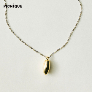 侯明昊同款 Picnique Pina 雨滴项链 毛衣项链高级感轻奢小众