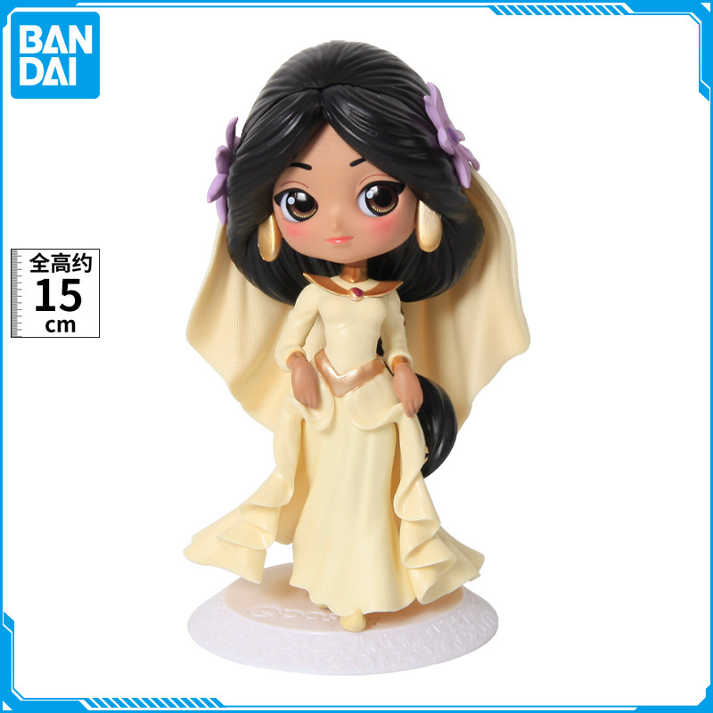 万代 眼镜厂 Qposket公仔 迪士尼公主 茉莉公主 人偶模型手办