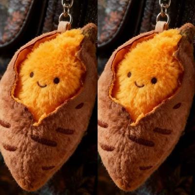 他考上了清华我烤上了地瓜烤地瓜风吹雨打都不怕创意毛绒挂件