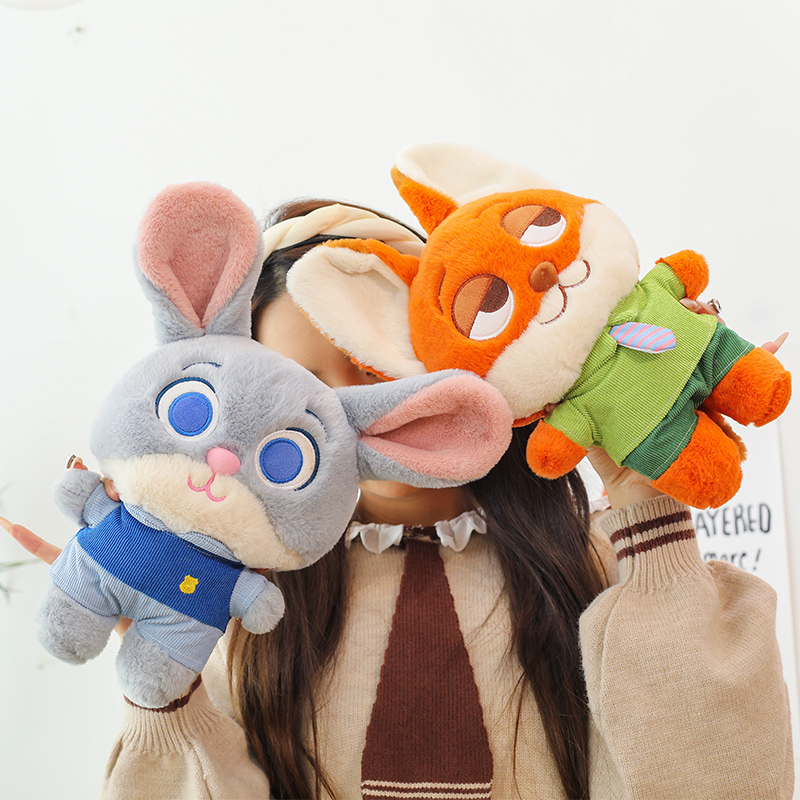 疯狂动物城狐狸尼克玩偶