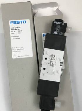 配件FESTO 电磁阀 VUVS-L20-P53E-MD-G18-F7-1C1 575266 全新议价