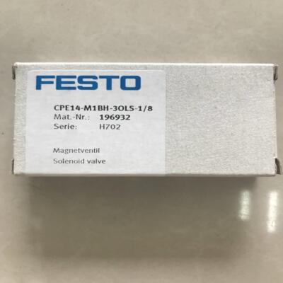 配件费斯托FESTO电磁阀 CPE14-M1BH-3OLS-18 196932原装正品议价