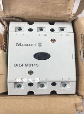 配件原装进口MOELLER金钟穆勒接触器DIL4 MC115 DIL4MC11议价