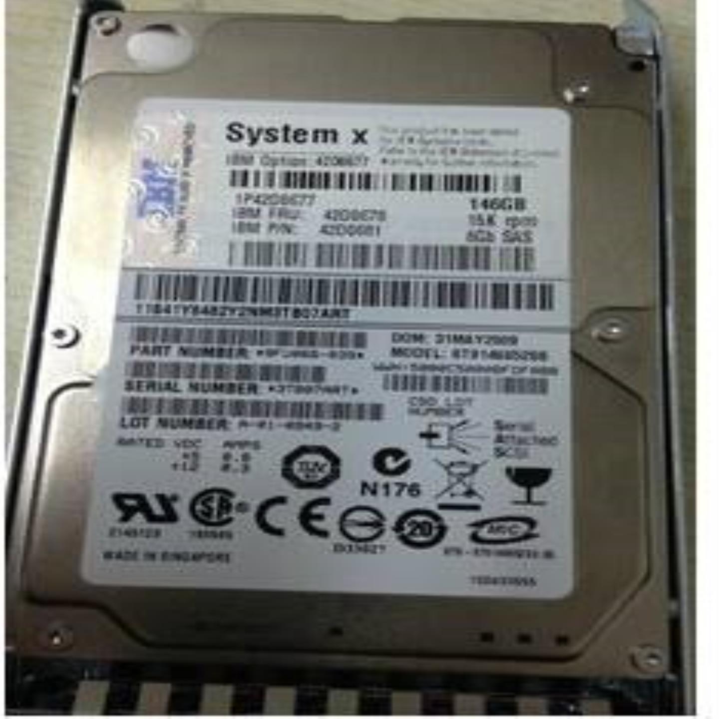 配件全新 IBM 146G 15K 42D0678 42D0681 42D0677 X3650M2 议价