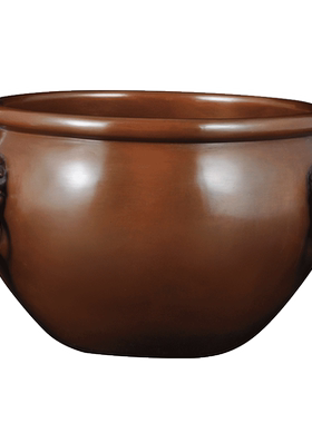 紫铜故宫狮首缸摆件家居客厅