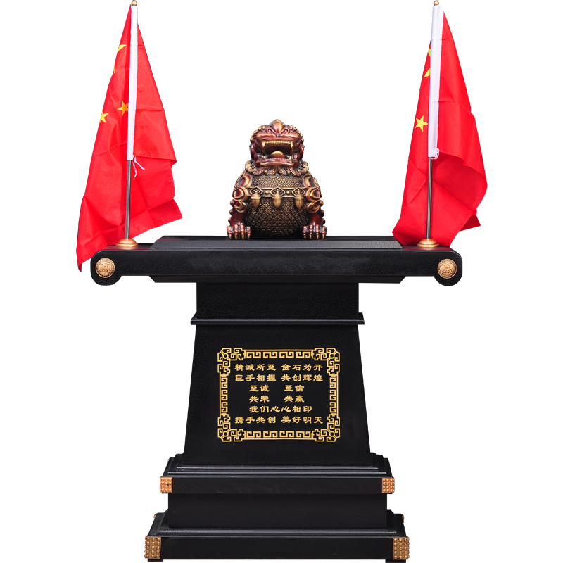 彩铜落地貔貅摆件招财皮丘公司办