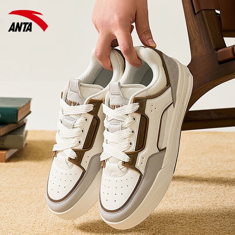 安踏骜杰丨板鞋男百搭潮流滑板鞋时尚撞色运动鞋男款休闲鞋子,运动鞋new,板鞋,淘宝优惠券,粉丝福利购,淘宝优惠卷