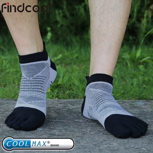 COOLMAX五指袜马拉松跑步运动袜