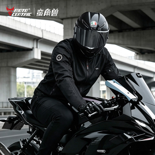 MOTOCENTRIC夏季网面反光骑行服