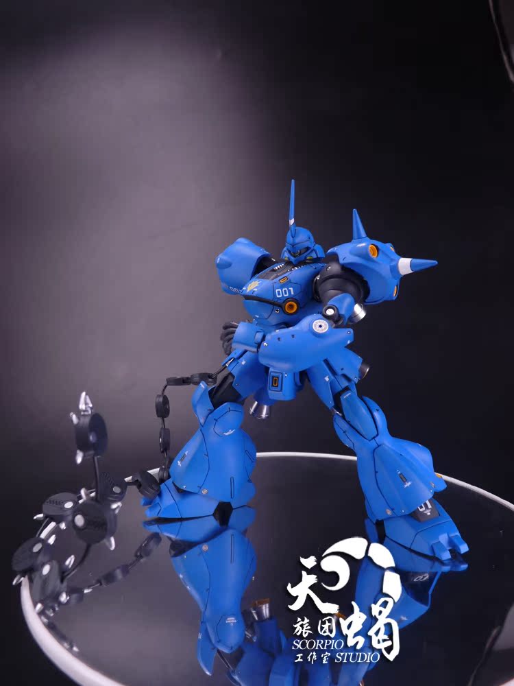 hg万代京宝梵涂装成品1/144万代HG京宝凡高达拼装模型喷涂成品