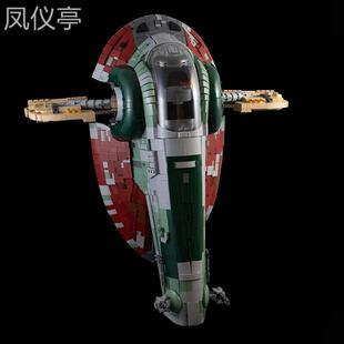 小颗粒拼插积木玩具兼容星球大战-波巴费特