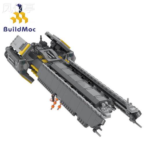 MOC-176829兼容小颗粒拼搭玩具绝地潜兵-超级驱逐舰积木套装