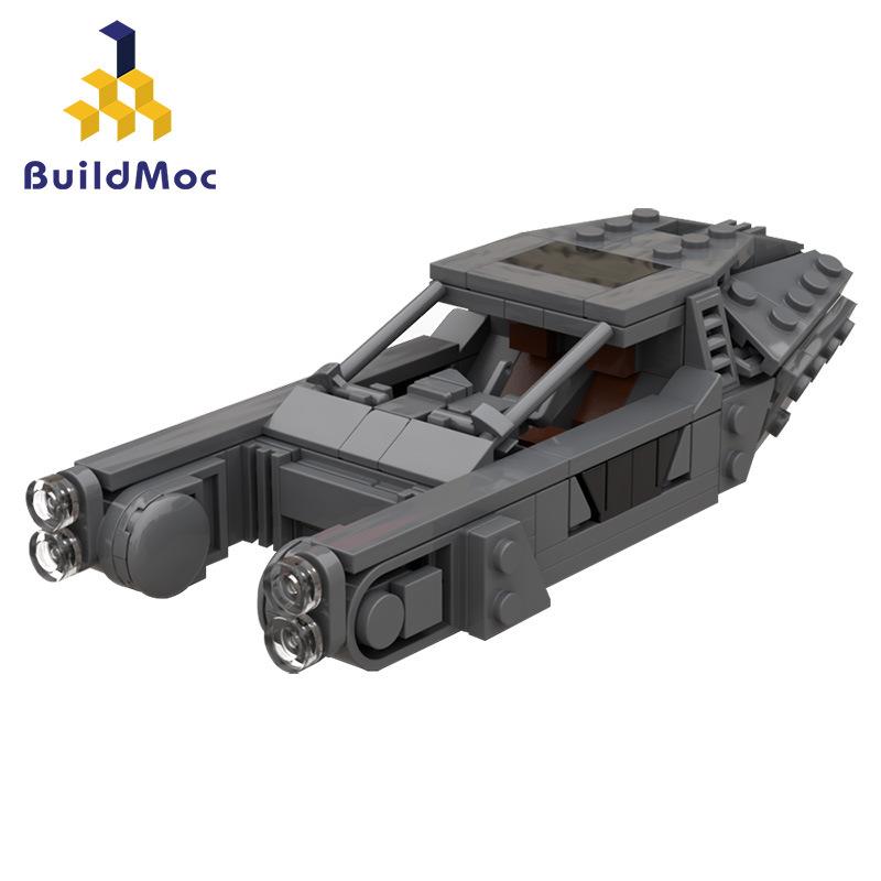 BuildMoc经典创意系列MOC银翼杀手兼容拼装积木玩具模型摆件装饰