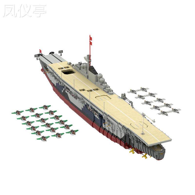 成人玩具-34030-齐柏林号积木飞艇兼容拼搭积木
