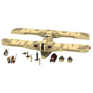 C-9979登陆艇MOC小颗粒积木星战系列DIY趣味拼装玩具拼装模型摆件