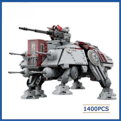 RCAT-TE太空大战电影系列MOC拼装积木四足步行机器人DIY拼装模型