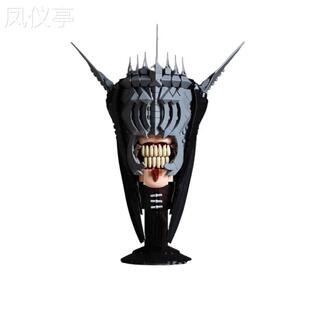 跨境模型礼物积木MOC-139487索伦之口头盔拼装兼容玩具男孩