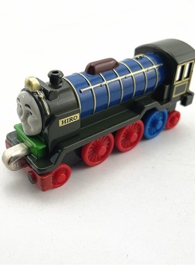 外贸 合金小火车HIRO彩色西罗 磁性连接火车头儿童玩具