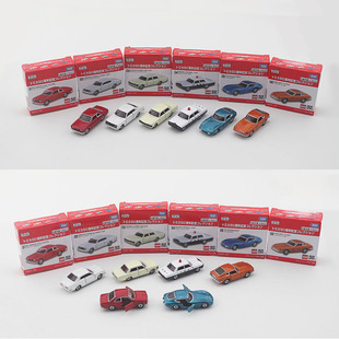 日本Tomy多美卡合金小汽车模型50周年纪念版皇冠警车丰田2000GT