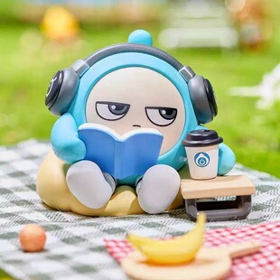 正版蛋仔派对一起去野餐盲盒假日海岸线毛绒包钥匙挂件潮玩偶礼物