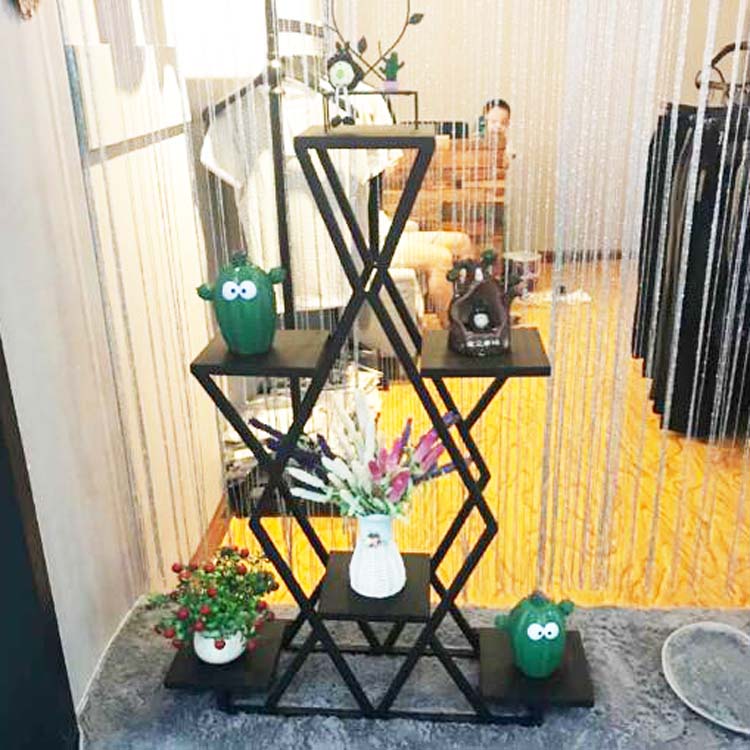 服装店玻璃橱窗展示架落地高底架包包流水台鞋子展示台鞋店装饰架