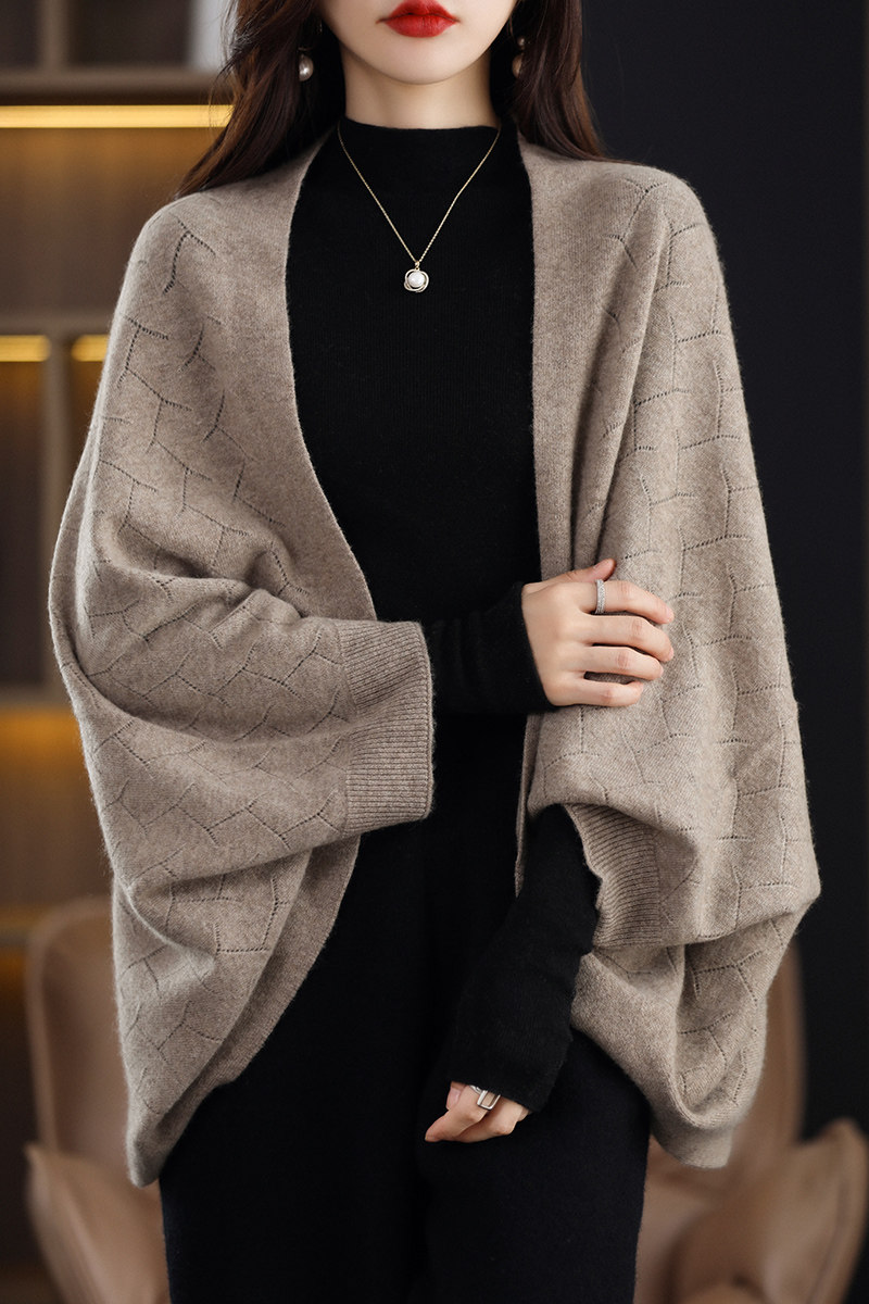 甄夕秋冬针织韩版女山羊绒