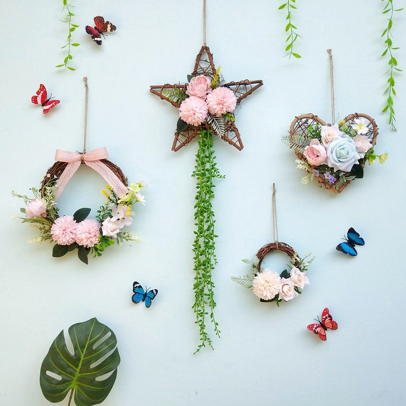 客厅田园壁饰遮挡挂饰