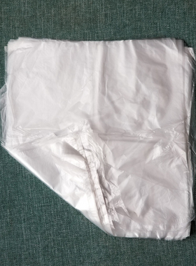 平口袋白色收纳袋透明白色塑料袋白色透明塑料袋45X55cmX0.009mm