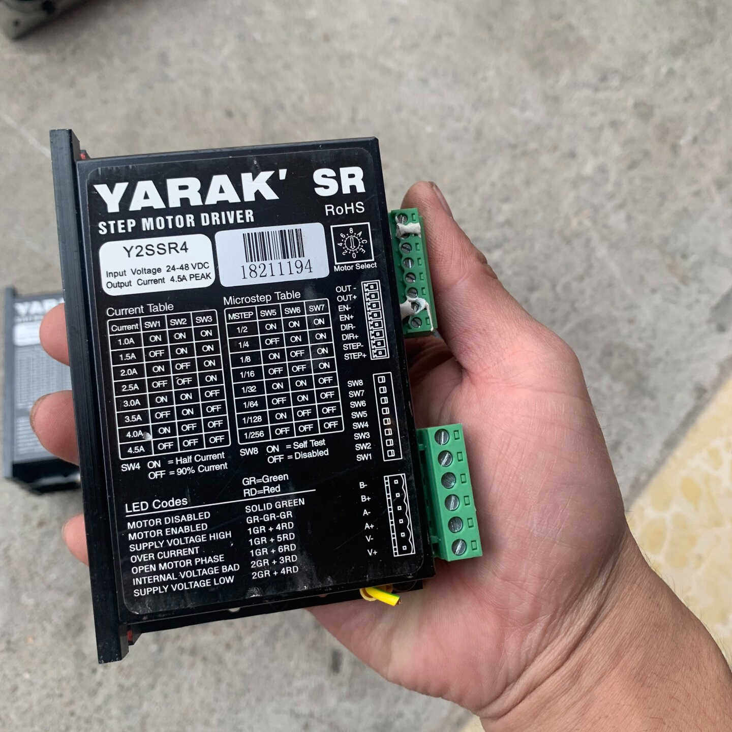 信浓57步进驱动器Y2SSR4