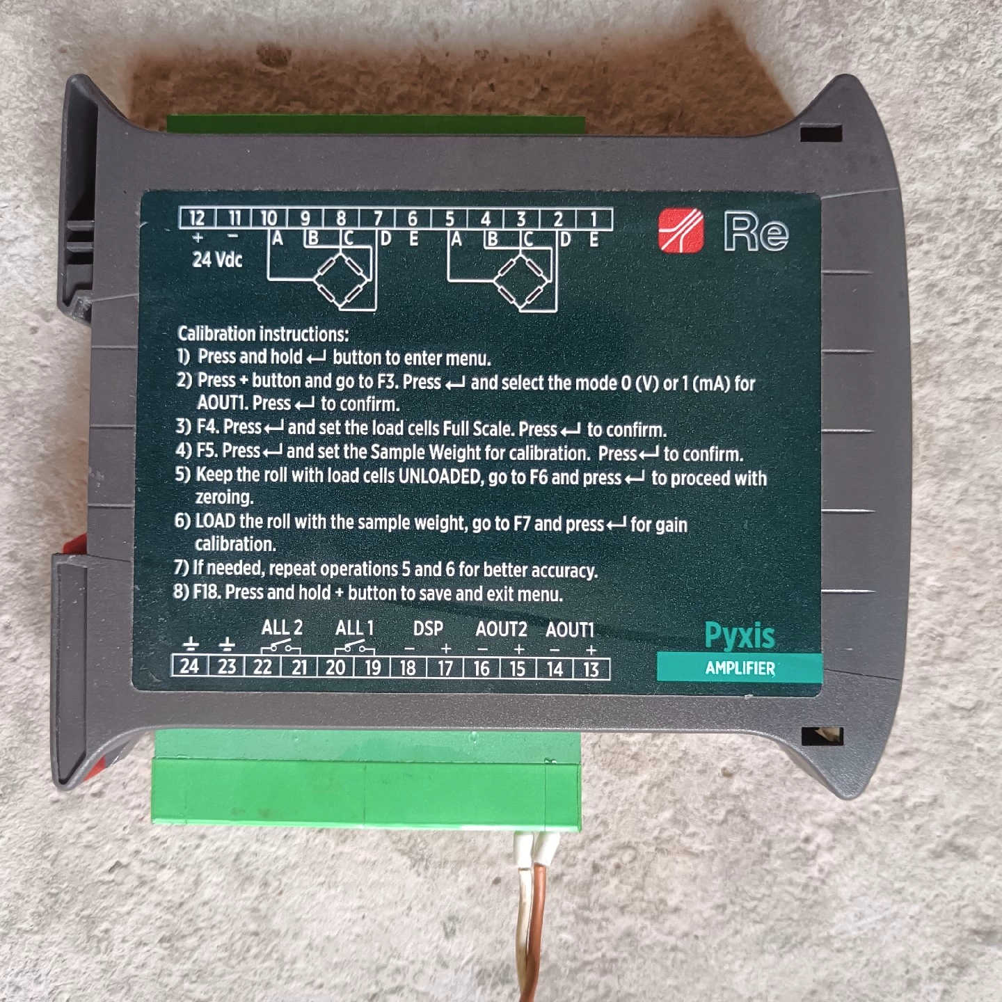 瑞史博Re  PYXIS  IN mV张力放大器，拆机的，功