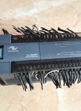 拆机汇川PLC H2U-3624MTND 功能包好，图片实物