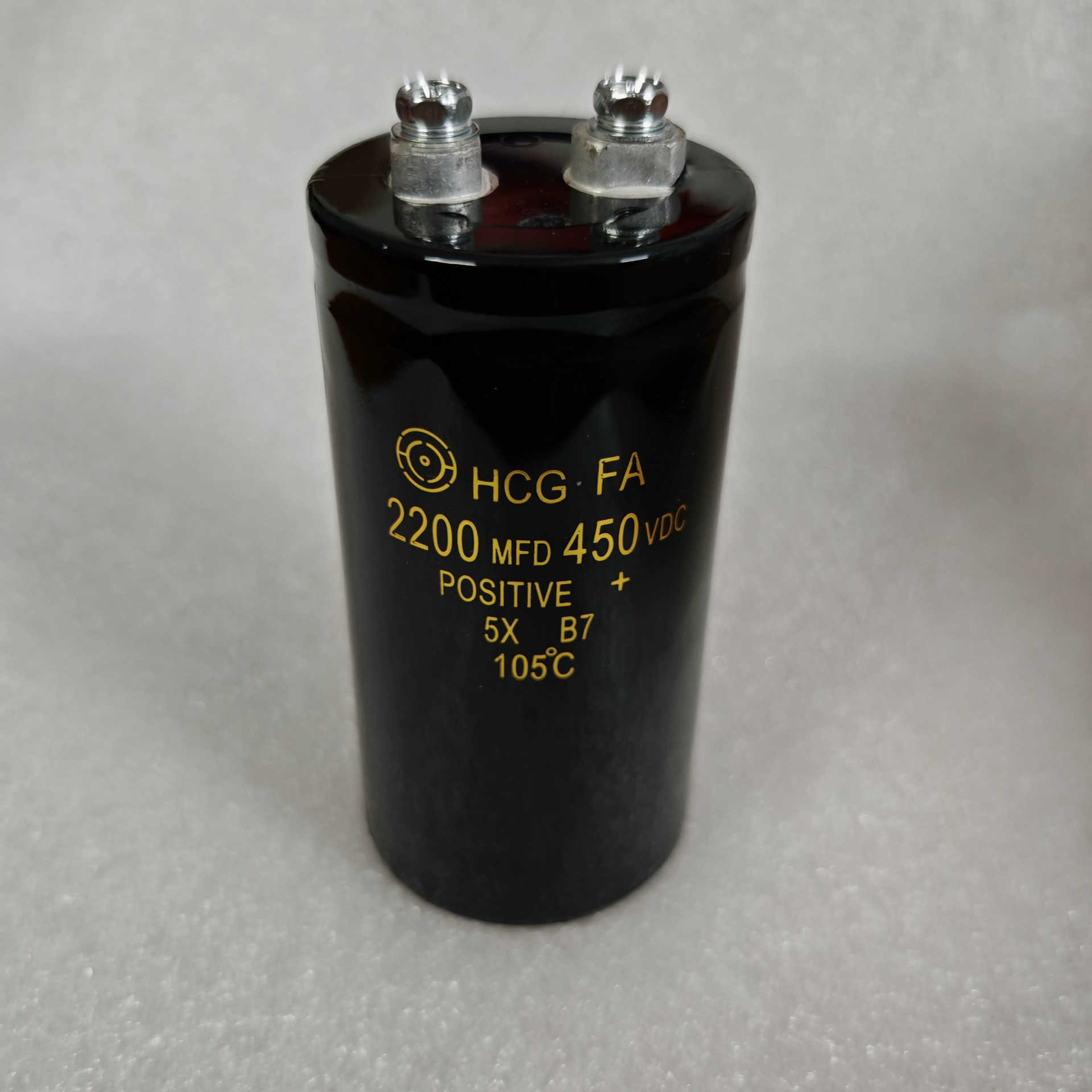 日立HCG FA电解电容，450V 2200μF，105度耐