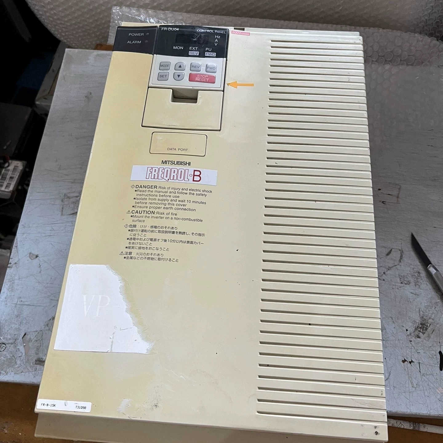 拆机三菱变频器FR-B-15K，15KW，实物拍摄，功能包好