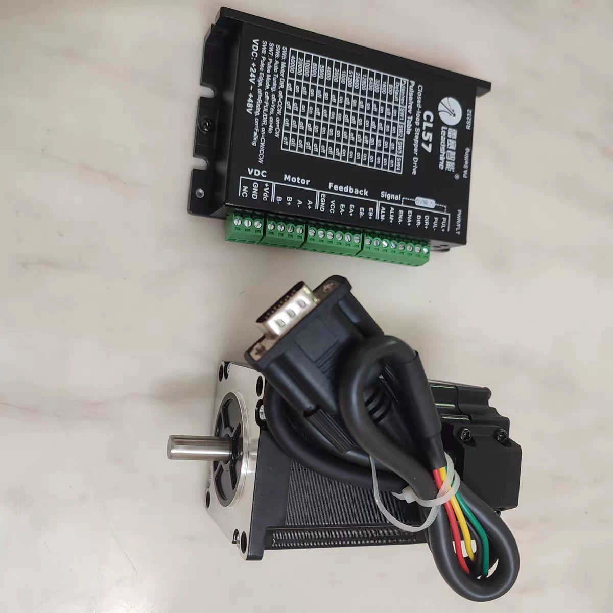 雷赛57CME23全闭环步进驱动器DM542 CL57电机马