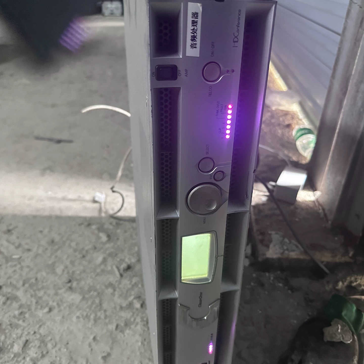 议价美国Clearone会议室音频处理器Converge+P